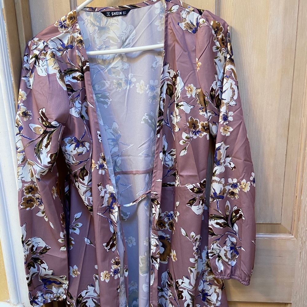 Shein wrap dress